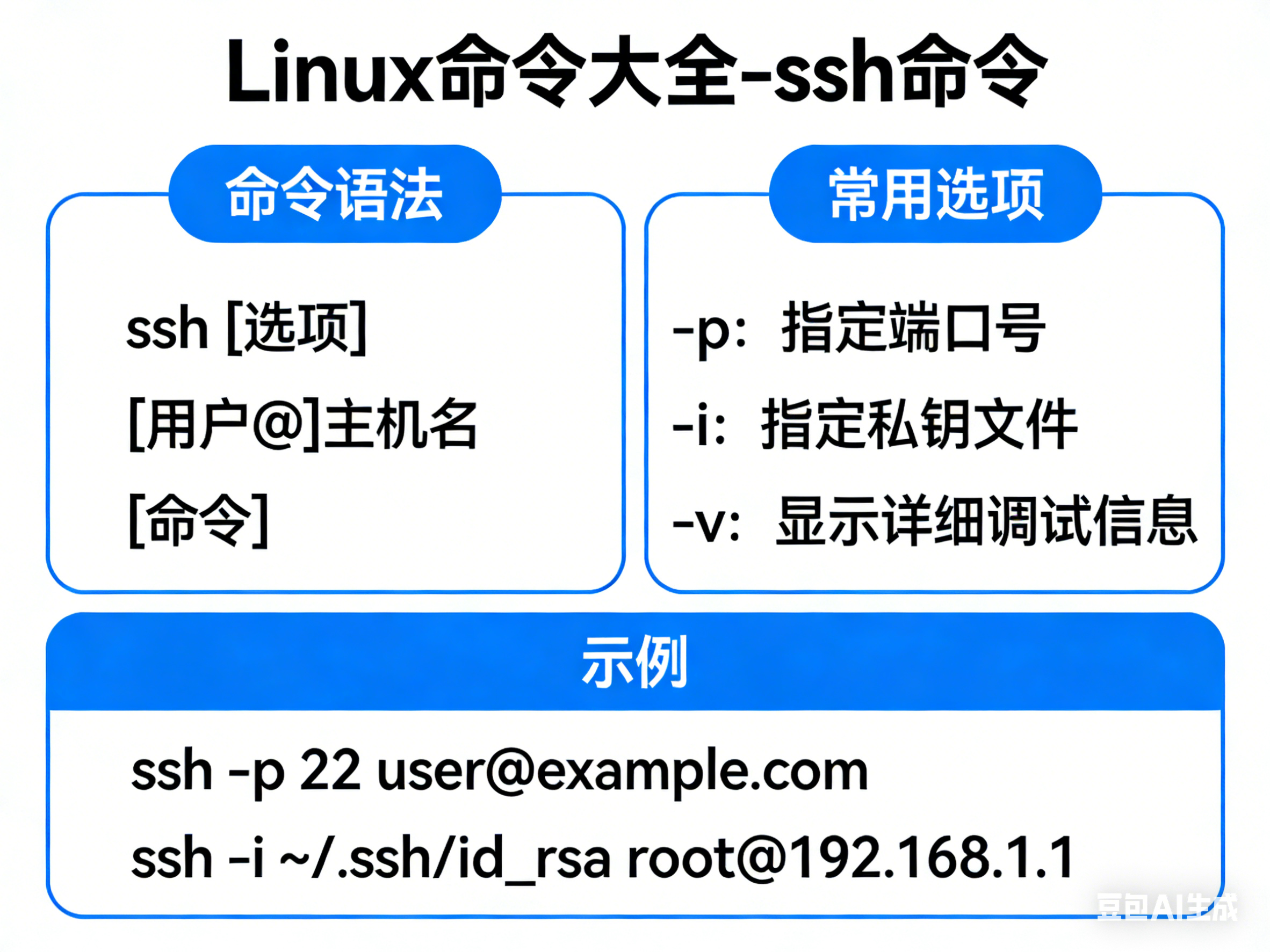 Linux命令大全-ssh命令